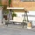 Outsunny Hollywoodschaukel Beige 3-Sitzer