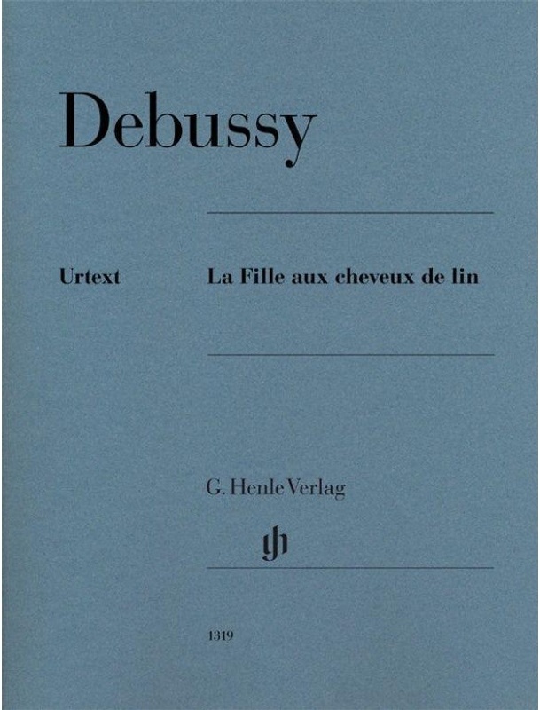 La Fille Aux Cheveux De Lin, Klavier Zu Zwei Händen - Claude Debussy - La Fille aux cheveux de lin, Kartoniert (TB)