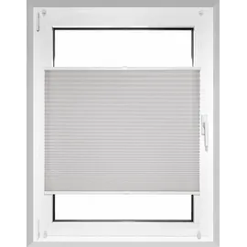 Good Life Plissee Allegra 70 x 140 cm grau