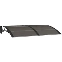 vidaXL Türvordach 150 x 100 cm braun/schwarz 153573