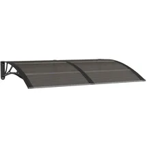 vidaXL Türvordach 150 x 100 cm braun/schwarz 153573