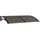 vidaXL Türvordach 150 x 100 cm braun/schwarz 153573