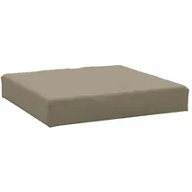 vidaXL Palettenkissen Taupe 60x60x9,5 cm Oxford-Gewebe