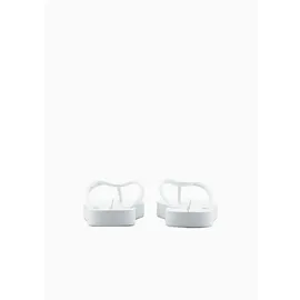 Giorgio Armani Armani Exchange Woman's Cooper, Essential, Printed logo,Flip-Flop Op. white+ black,39