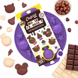 CHEFCLUB KIDS CHEFCLUB KIDS, Schokoladenform Silikon, Kreative Eiswürfelform Tiere, Vielseitige Bonbons Silikonform & Seife Silikonform, Für süße DIY-Leckereien