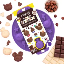CHEFCLUB KIDS CHEFCLUB KIDS, Schokoladenform Silikon, Kreative Eiswürfelform Tiere, Vielseitige Bonbons Silikonform & Seife Silikonform, Für süße DIY-Leckereien