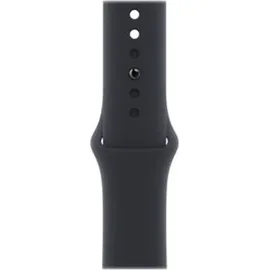 Apple Watch Series 8 GPS + Cellular 41 mm Edelstahlgehäuse graphit, Sportarmband mitternacht