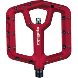 MTB/Plattform Pedal TRIDENT, rot, 9/16"