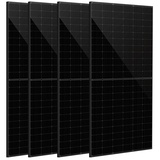 4er-Set monokristalline Solarmodule, Full-Screen, 410 W, für MC4, IP68