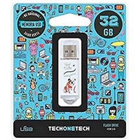 Tech-One-Tech Que Vida Mas Perra – 32 GB Speicherstick
