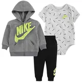 Nike JDI TOSS 3 Stück FZ PANT SET, grau, 62