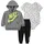 Nike JDI TOSS 3 Stück FZ PANT SET, grau, 62
