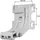 Mendler Wandhalterung für Markise T122/T123 Adapter