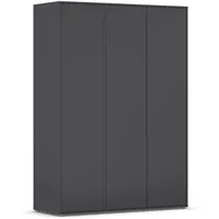 Rauch Drehtürenschrank Nabila 140 x 194 x 53 cm Grau