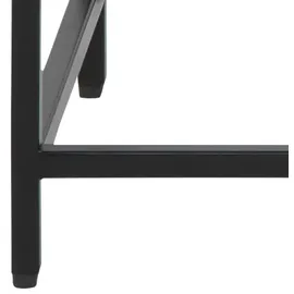 alasans Newcastle Konsolentisch 100 x 35 x 1 cm schwarz