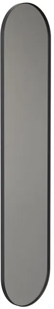 frost UNU Wandspiegel 4144 oval schwarz matt - schwarz matt