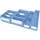 VISO Sichtlagerkasten Kunststoff 234 x 140 x 400 mm Blau