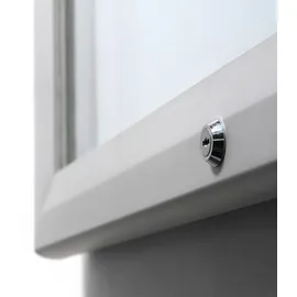 Showdown Showdown® Displays Schaukasten T silber 4x DIN A4 58,5 x 4,7 x 76,0 cm, 1 St.