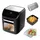huslog Heißluftfritteuse 12L 1800W schwarz