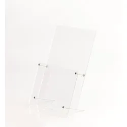 Tisch-Prospekthalter Acrylglas DIN A4 »Tokio«