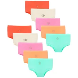 LOREZA 10er Set Pantys - Strass - Mehrfarbig | Gr.: 152/158