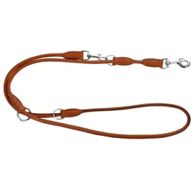 Kerbl Round Leather Guide Leash Roma 200 cm