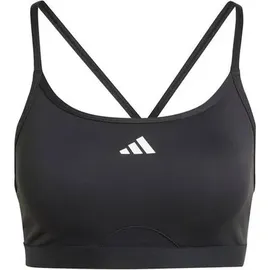 adidas Aeroreact Training 3-Streifen Sport-BH Black S