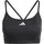 adidas Aeroreact Training 3-Streifen Sport-BH Black S