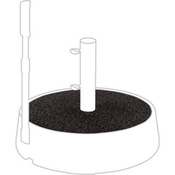 doppler® Bodendübel Doppler Dekorplatte für Standfuß EASY MOVE SWITCH Granit Dunkel