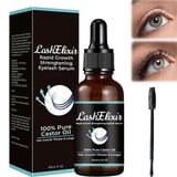 GFOU Lashelixir Rapid Growth Stärkendes Wimpernserum, Rapid Growth Stärkendes Wimpernserum, Rizinusöl Bio-Wimpernserum, Wimpernwachstumsverstärker, Rapid Growth Strengthening Eyelash Serum (1pcs)