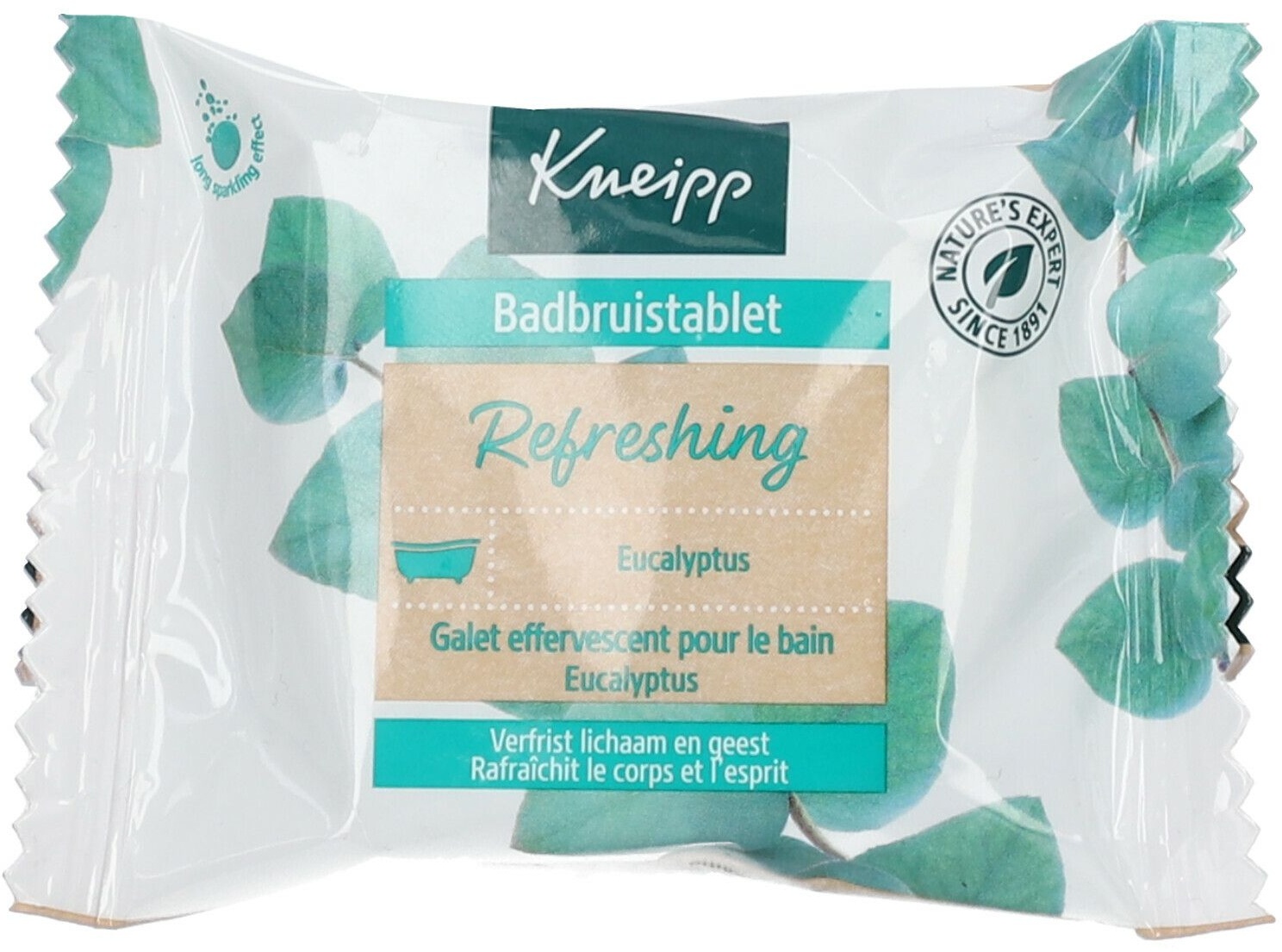 Kneipp® Galet pour le bain Bulle d‘Oxygène - Eucalyptus 80 g bain