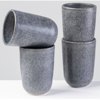 Gipfelstück Kaffeebecher-Set Steinzeug Moos'n'stein (Farbe: Grau)