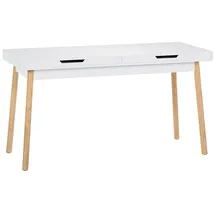 CLP Schreibtisch Porto Eiche / Weiß