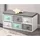 KESPER Kindersitzbank 68 x 29,5 x 33 cm Holzwerkstoff weiß grau-türkis