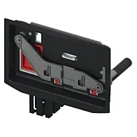 TECE Einwurfschacht 9240951 schwarz, Einbau vorne, für Reinigungstabs
