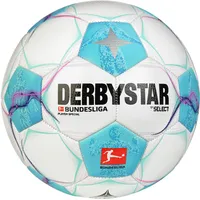 derbystar Bundesliga Player Special Fußball Freizeitball 2024/25 weiss/blau/pink 5