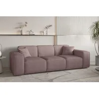 Fun Möbel Sofa Designersofa CELES PREMIUM in Stoff Scala, Lavendel