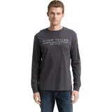 Tom Tailor Langarmshirt grau XXL