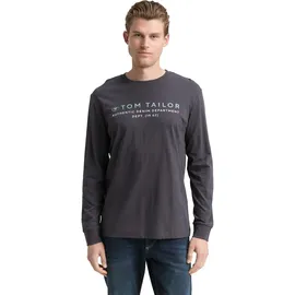 Tom Tailor Langarmshirt grau XXL