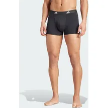 Adidas Herren Trunk (3PK) Active Flex Cotton Unterwäsche, 917 Assorted, M