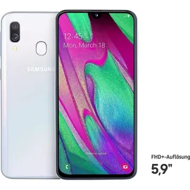 Samsung Galaxy A40 64 GB White