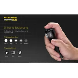 Nitecore Stirnlampe 1800 Lumen