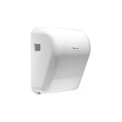 Auto-Cut Handtuchpapier-Spender | ECO-Greenline | 100% Recycling Kunststoff - Weiß, nachhaltig