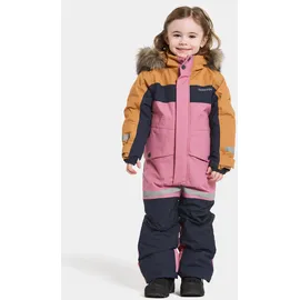 Didriksons Kinder Bjärven 4 Schneeanzug (Größe 100, rosa)