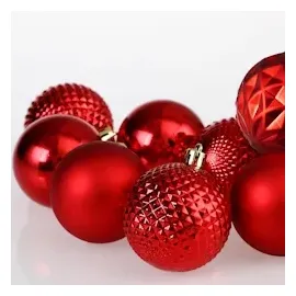 DEUBA Christbaumschmuck Rot