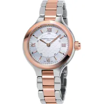 Frederique Constant Damen Analog Swiss Automatic Uhr mit Edelstahl Armband FC-281WH3ER2B