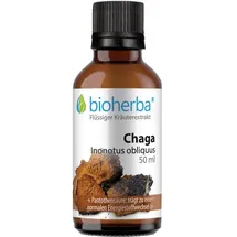 Bioherba Chaga Inonotus obliquus Tropfen Tinktur 50 ml