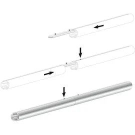 Lichtblick Verbinder für Innenlaufprofile Ø 16 mm