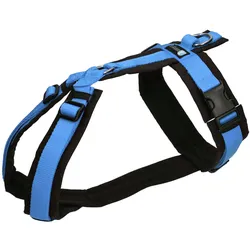 annyx Brustgeschirr Fun schwarz/blau L