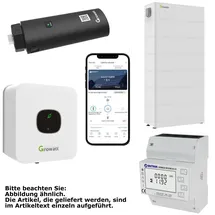 Growatt MOD 7KTL3-XH2 7kW Hybrid 25 kWh Wechselrichter mit Solarspeicher-Set